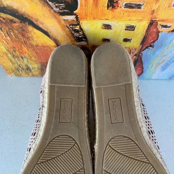 Bella Vita Clementine platform lace up espadrille sneakers Women's Size US 7 N - Picture 8 of 9